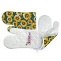 Quilted & Padded Cotton Oven Mitt